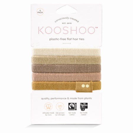 KOOSHOO Plastic Free Hair Ties
